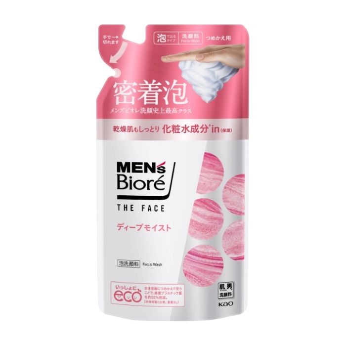 花王 メンズビオレザフェイス ディープモイスト詰替170ML