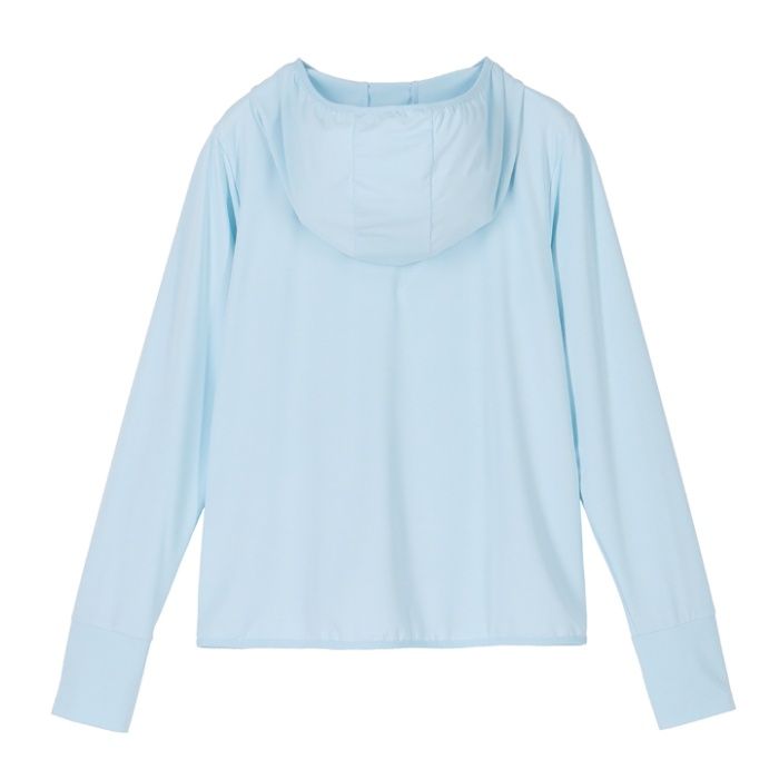 レディースUVパーカー SO-002 ブルー Mの説明画像4