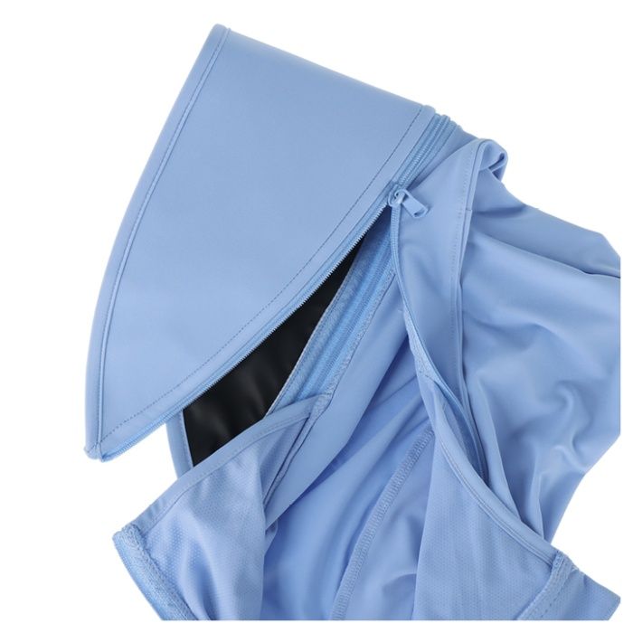 レディース冷感パーカー SO-003 チャコール Lの説明画像7