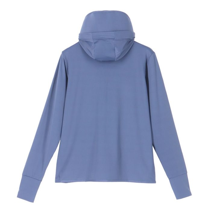 レディース冷感パーカー SO-003 ネイビー Lの説明画像4