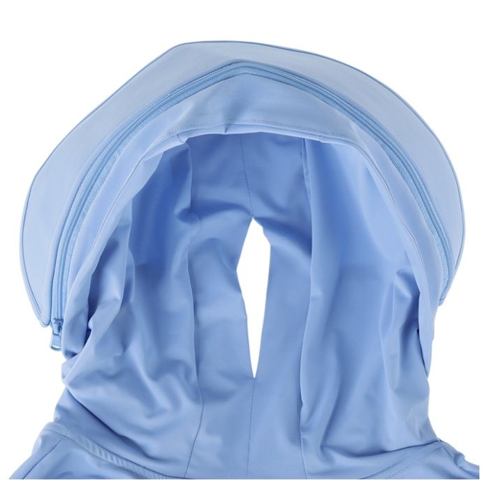 レディース冷感パーカー SO-003 ネイビー Lの説明画像8