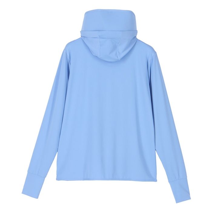 レディース冷感パーカー SO-003 ブルー Lの説明画像4