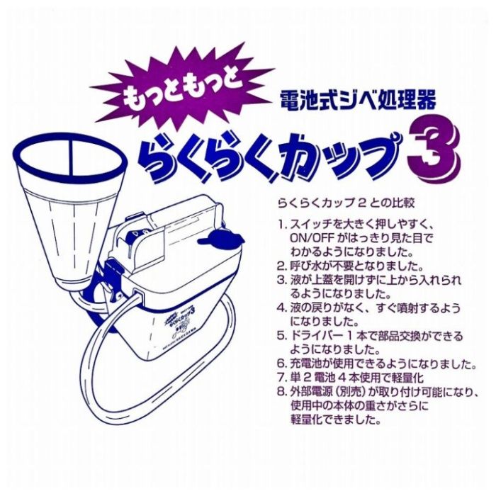 中川製作所 らくらくカップ3(大カップ付き) TFX04Aの説明画像3