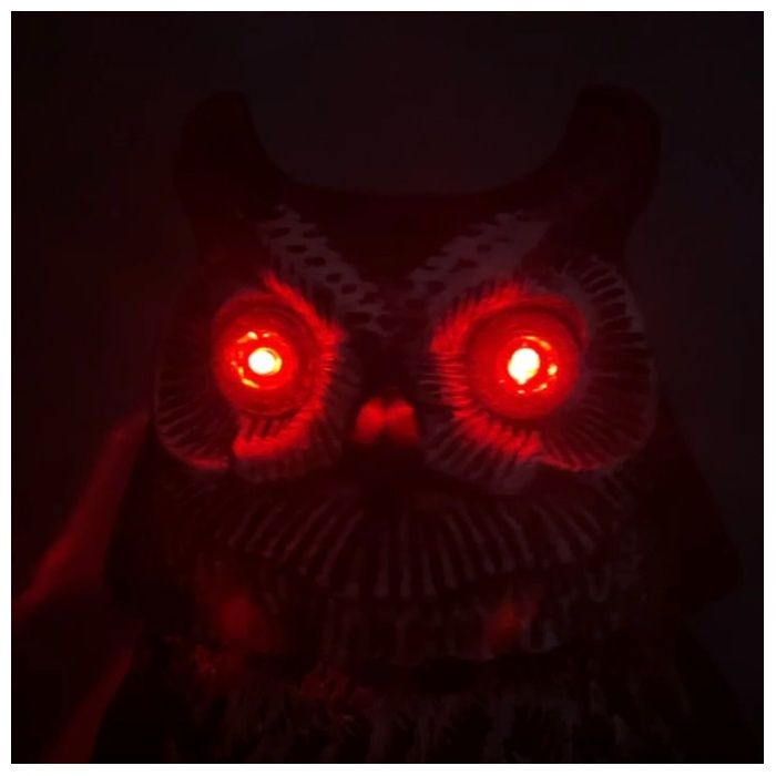 福農産業 ソーラー音波式首振りフクロウ トリアウェイの説明画像6