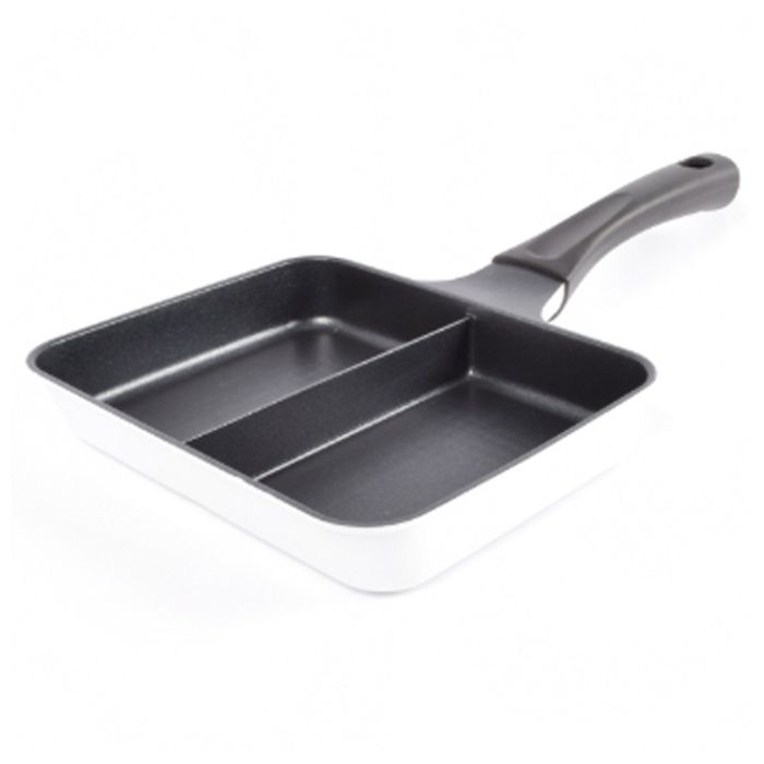 エイトプラン IH対応フッ素 角型セパレートパン