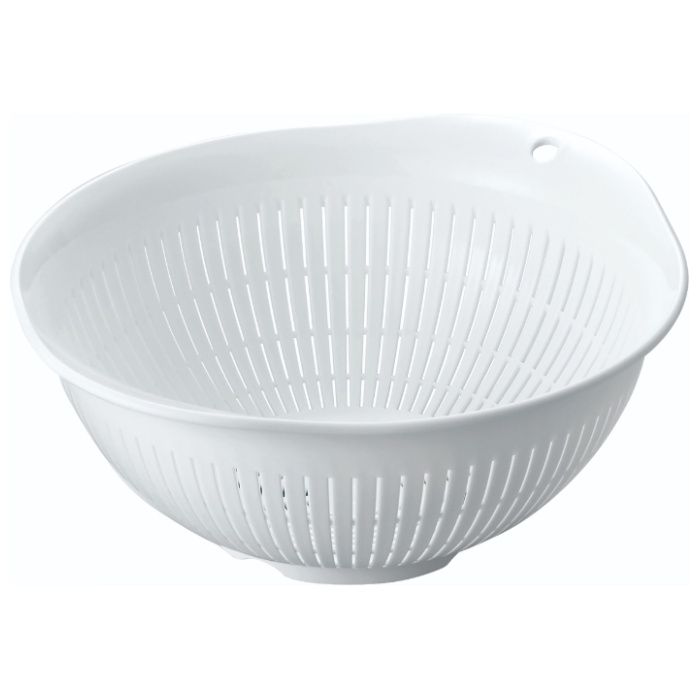 アスベル N深型ザル 24型ホワイト