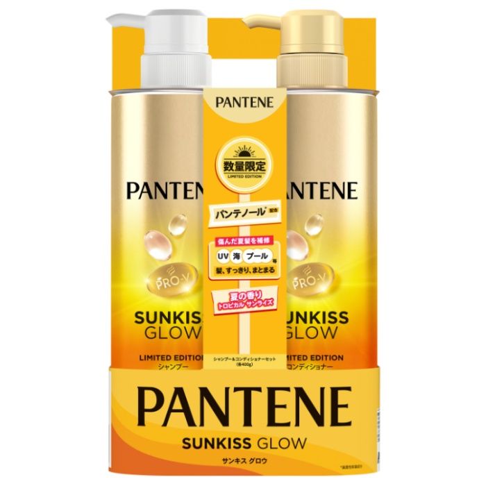 P&G パンテーン サンキスグロウ シャンプー&コンディショナー 400g+400g