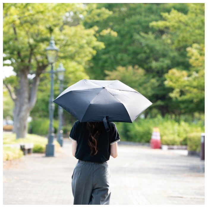 キャプテンスタッグ CSPROTECT 手動折畳み傘 晴雨兼用(ブラック) UD-85の説明画像5