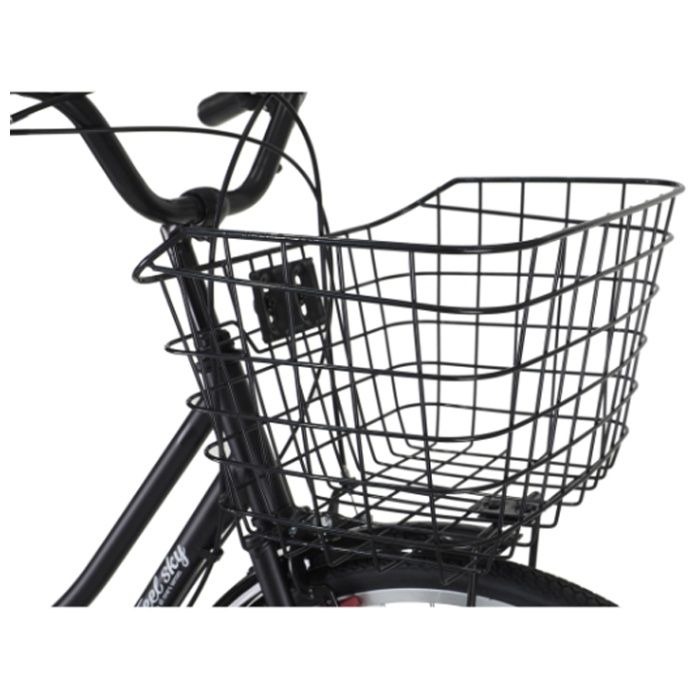 Feel sky カラー軽快車26 6段LEDオート マットライトブルーの説明画像2