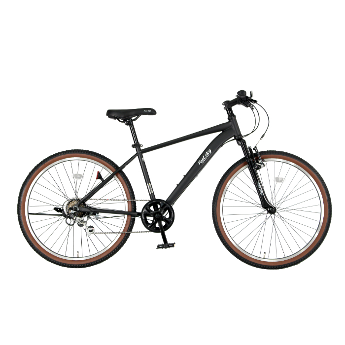 Feel sky ATBフロントサス付 26 6段 マットブラック