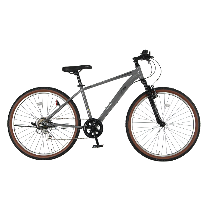 Feel sky ATBフロントサス付 27.5 6段 クールグレー