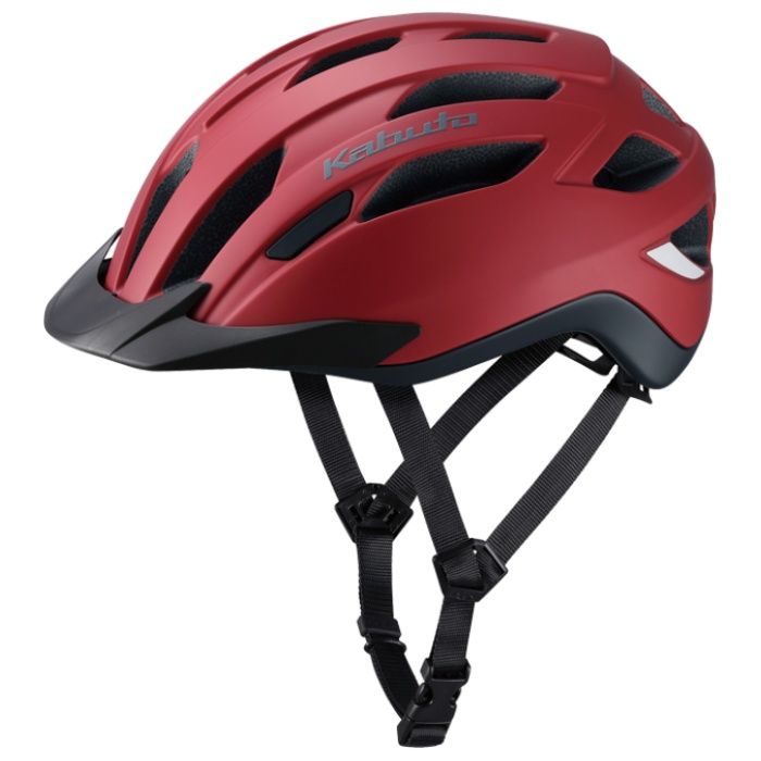 OGKヘルメット　WR-X マットレッド　54-56CM