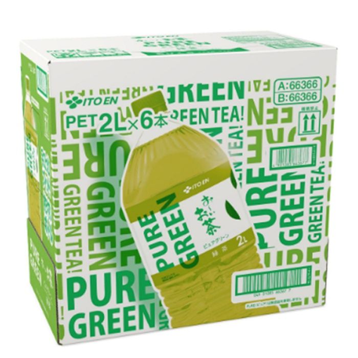 伊藤園 おーいお茶 PURE GREEN 2L×6本　ケース