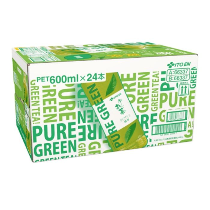 伊藤園 おーいお茶 PURE GREEN 600ml×24本　ケース