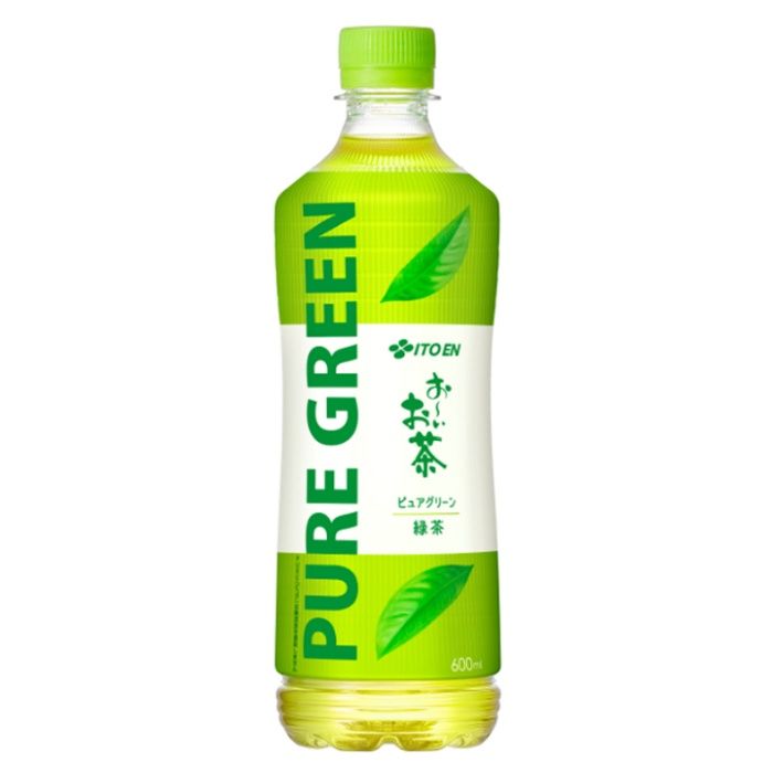 伊藤園 おーいお茶 PURE GREEN 600ml×24本　ケースの説明画像2