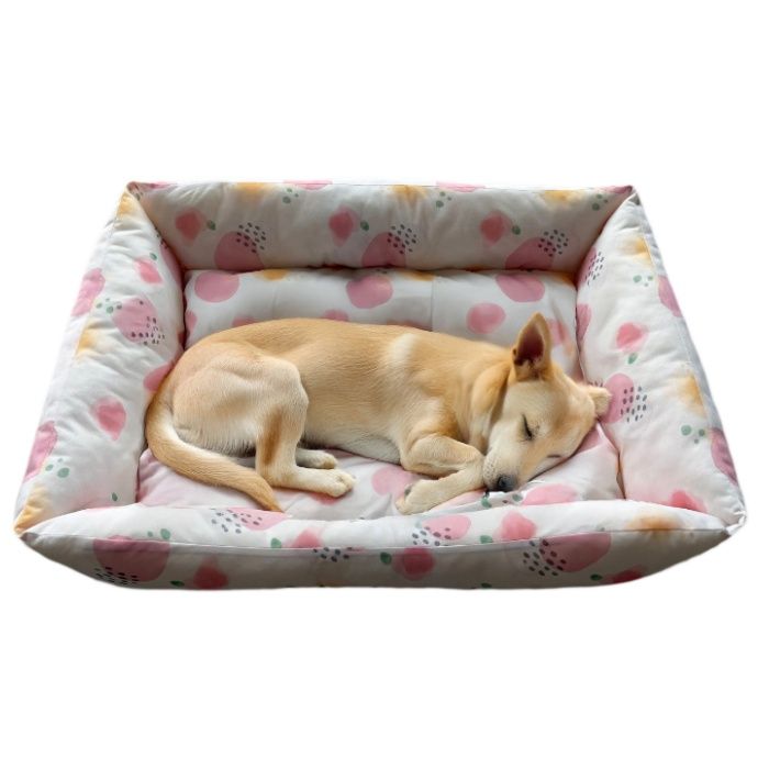 ひんやりプリントスクエアベッドL ポポロ PIの説明画像2