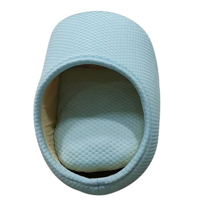 ひんやりニット巣穴カドラー ステップ BL