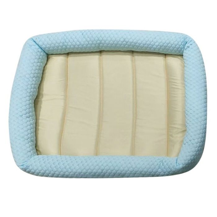 ひんやりニットあご乗せベッド ステップ BL