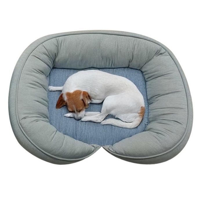 ひんやりもちもち入口スクエアベッド ラビーナ GYの説明画像2