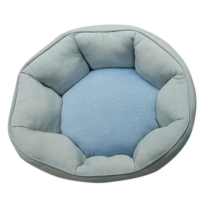 ひんやりもちもちサークルベッド ラビーナ GY