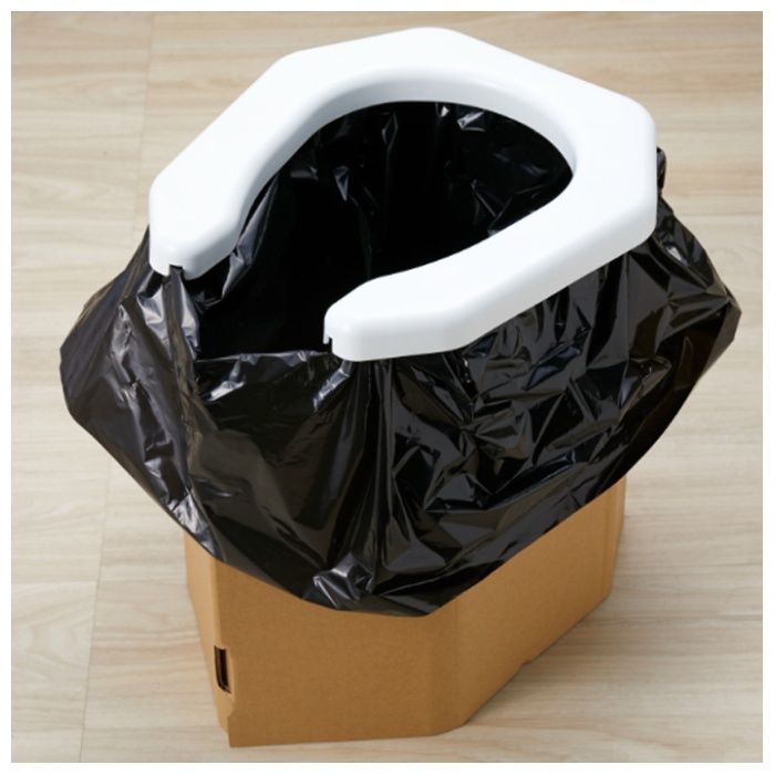 ナフコ 組立式簡易トイレ10回分 ABO-3210NF