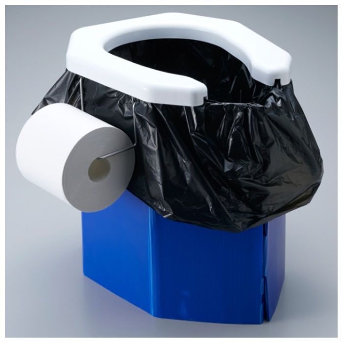 ナフコ 洗える組立式簡易トイレ10回分 ABO-7010NF