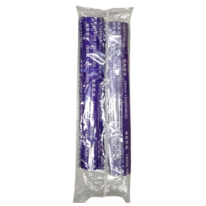 共和 ビニタイ野菜用両面ラミー　新鮮野菜　紫 8mm×25cm　1000本入の説明画像2