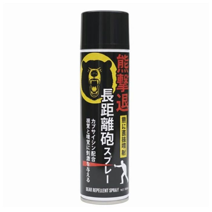 FUJIKON 直撃タイプ　熊撃退　長距離砲スプレー 180mL