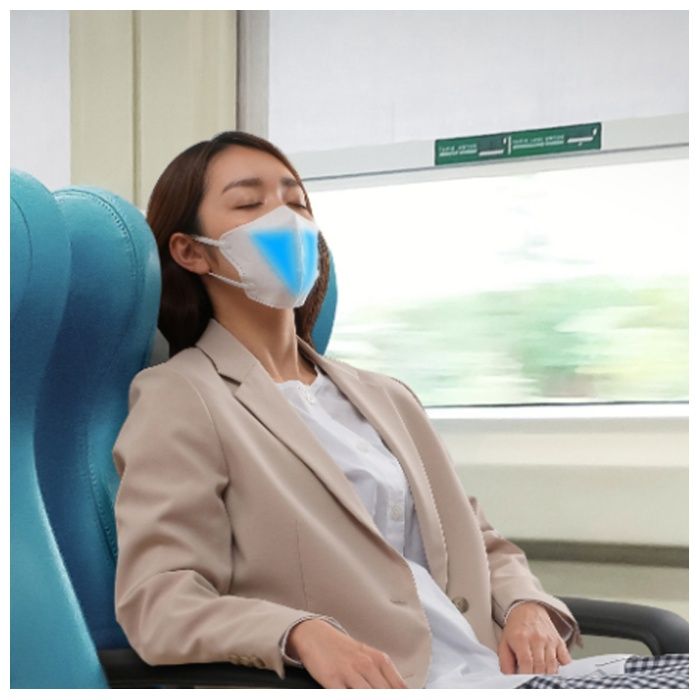 アイリスオーヤマ ナノエアー うるおい保水ぬれマスク 立体タイプ ふつうサイズ3枚入 NWE-RK3の説明画像5