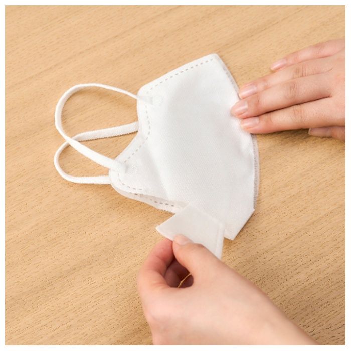 アイリスオーヤマ ナノエアー うるおい保水ぬれマスク 立体タイプ ふつうサイズ3枚入 NWE-RK3の説明画像6