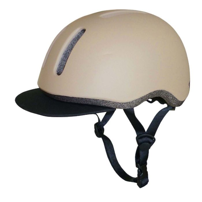 キャプテンスタッグ ヘルメット　アジャイル　マットベージュ Y-6461