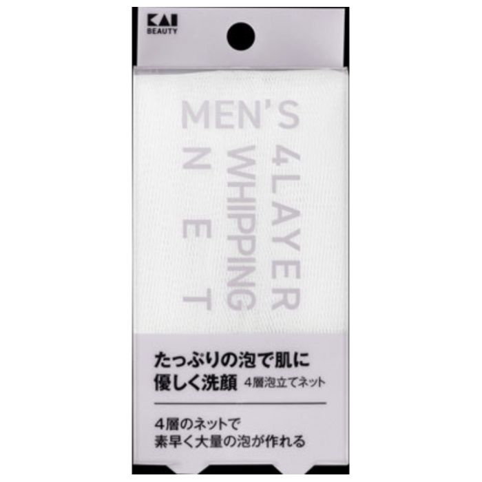 KQ1828　メンズ　4層泡立てネット 1P