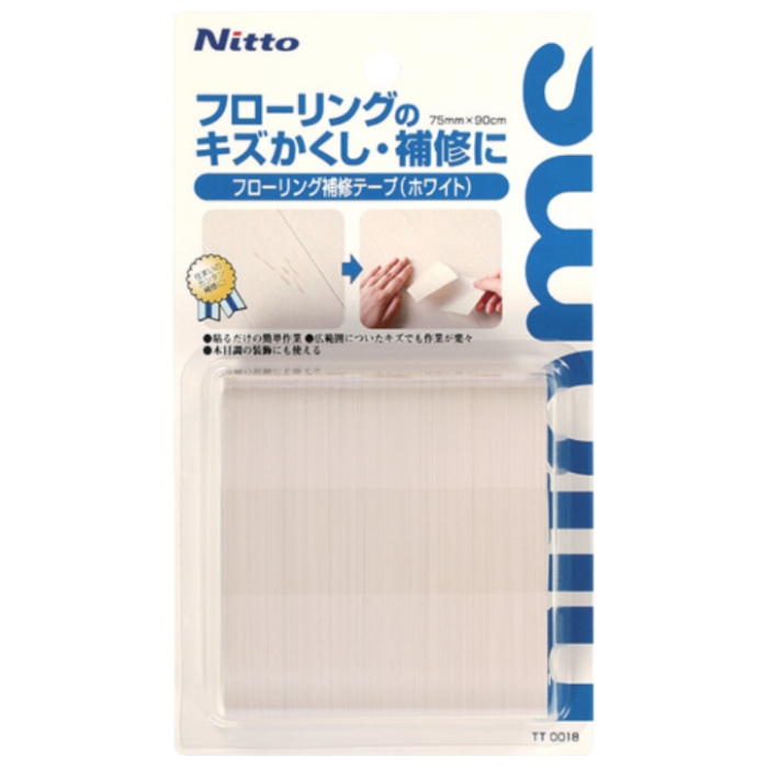 ニトムズ フローリング補修テープ ホワイト