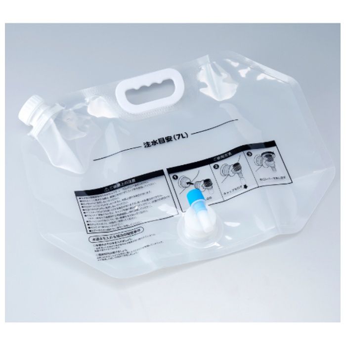 スマイルキッズ コック付きウォーターバッグ7L ABO-1907の説明画像2