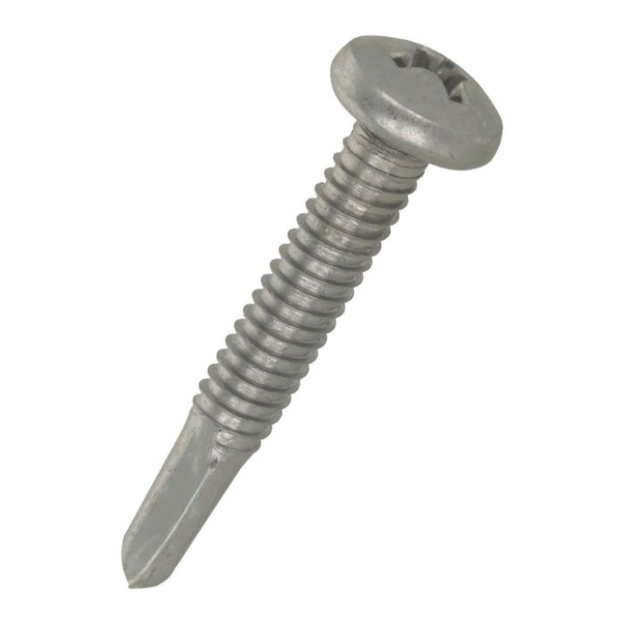 八幡ねじ ステン厚板用なべドリルねじ 4X40(+)