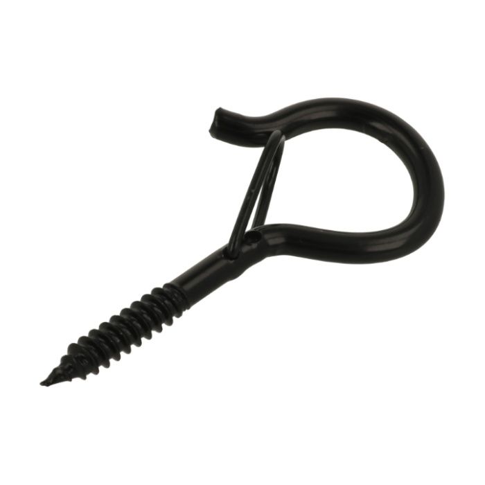 八幡ねじ ばね付ハイパーよーと黒 35mm