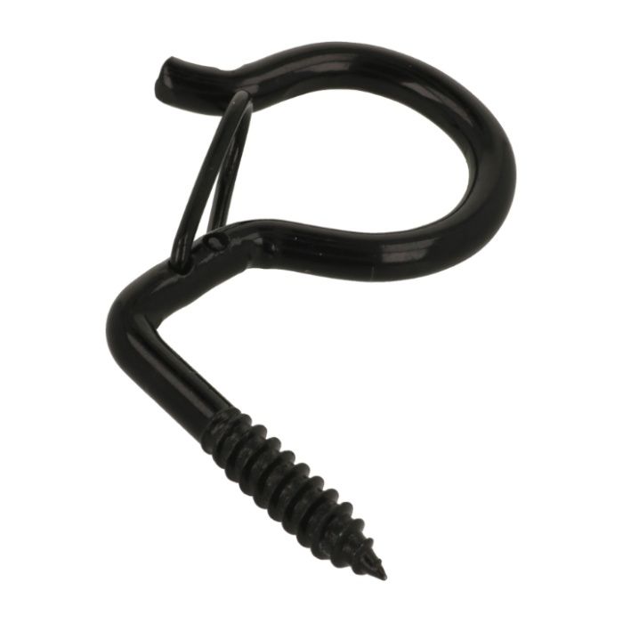 八幡ねじ ばね付ハイパーよーと黒 41mmマガリ