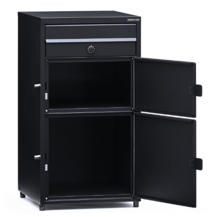 グリーンライフ ポスト一体型二段宅配ボックス　Receibo(レシーボ) TRPM2-4583(BK)の説明画像4