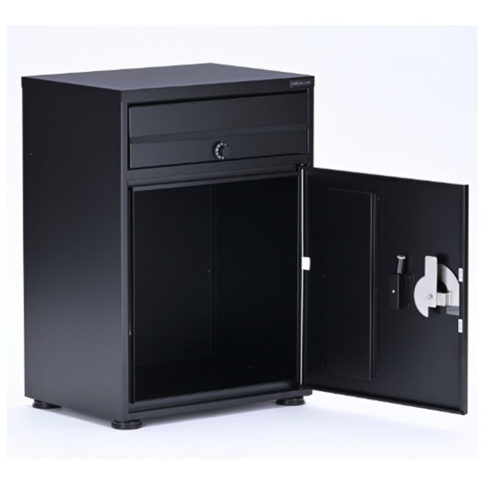 グリーンライフ ポスト一体型宅配ボックス　Receibo(レシーボ) TRP-3465(MBK)の説明画像3