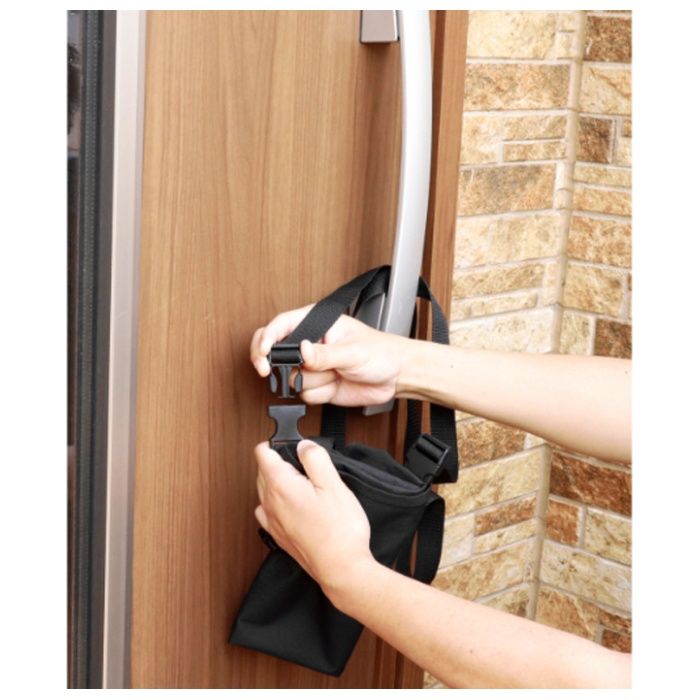 グリーンライフ 折りたたみ置き配バッグ　Receibo(レシーボ) TROB-3748(BK)の説明画像3