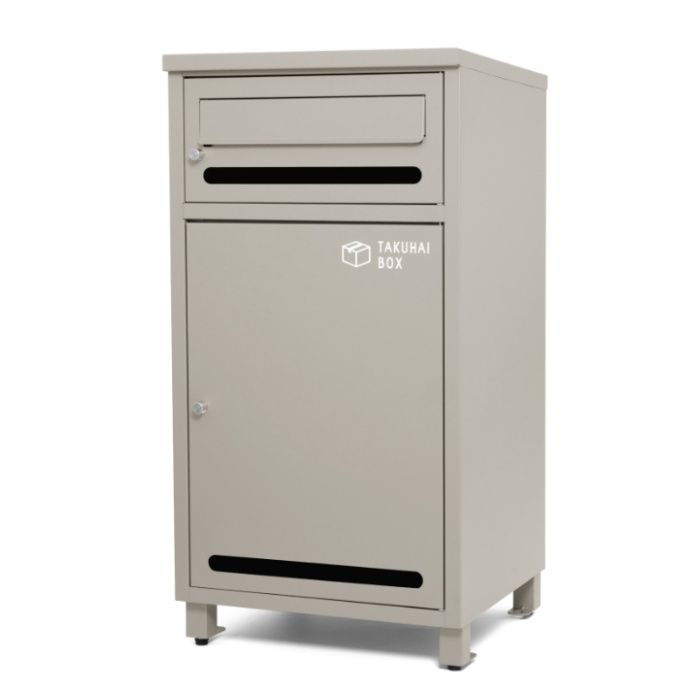 PYKES PEAK ポスト付き宅配ボックス ポスミー　グレーシュ