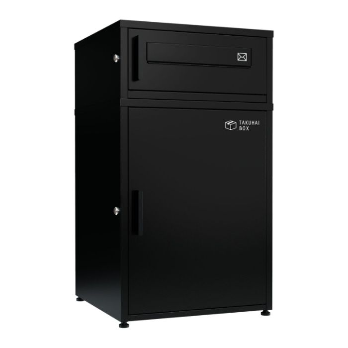 PYKES PEAK ポスト付宅配ボックス　デュオ TBD02　ブラック