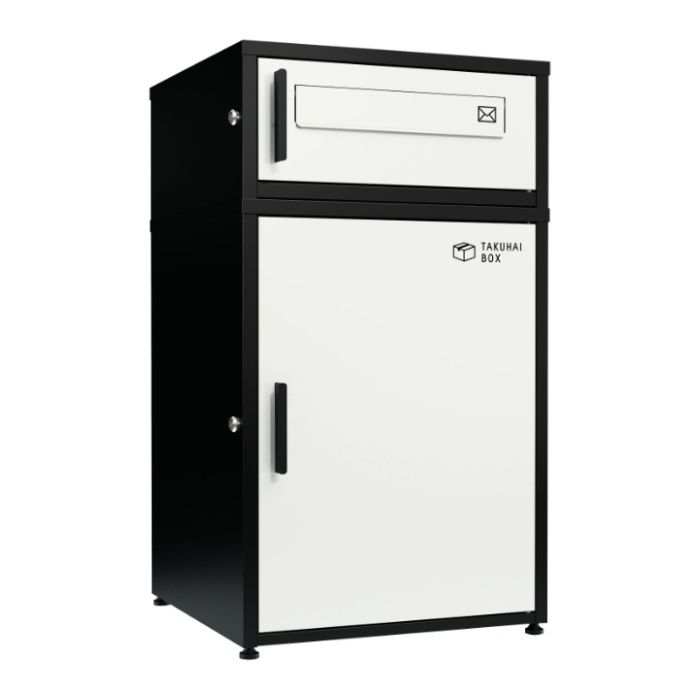 PYKES PEAK ポスト付宅配ボックス　デュオ TBD02　ホワイト