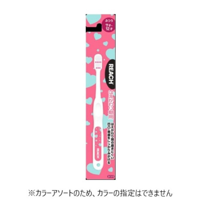リーチキッズ　歯ブラシ　ハート はえかわり期用