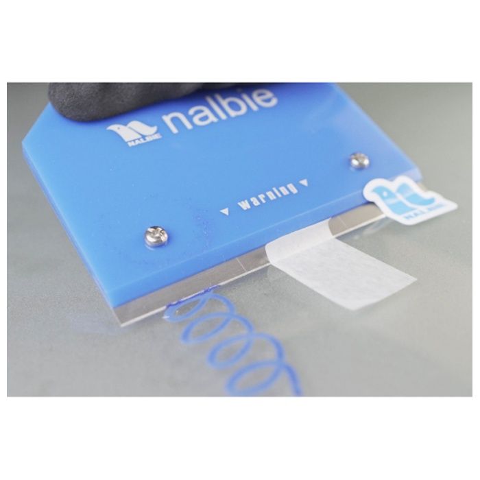NALBIE 三枚刃ホルダー　ブルー AAC-303の説明画像3