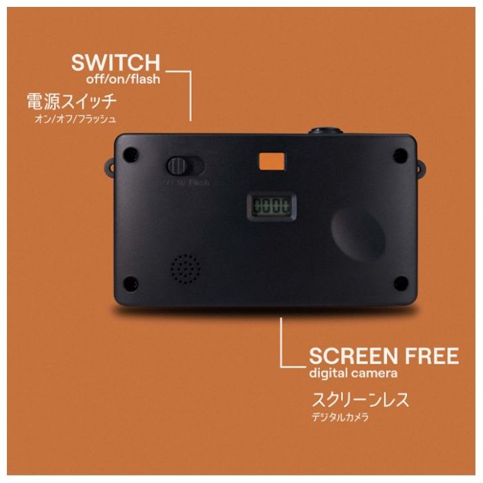 CampSnap スクリーンレスデジタルカメラ CSV105BRの説明画像2