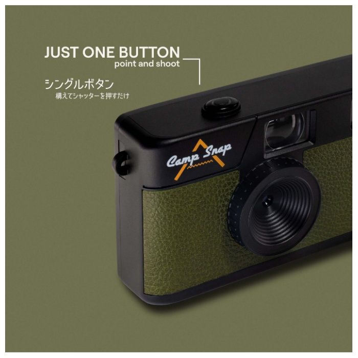 CampSnap スクリーンレスデジタルカメラ CSV105GRの説明画像3