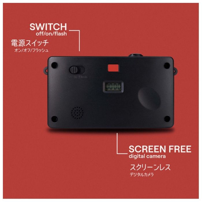 CampSnap スクリーンレスデジタルカメラ CSV105RDの説明画像2