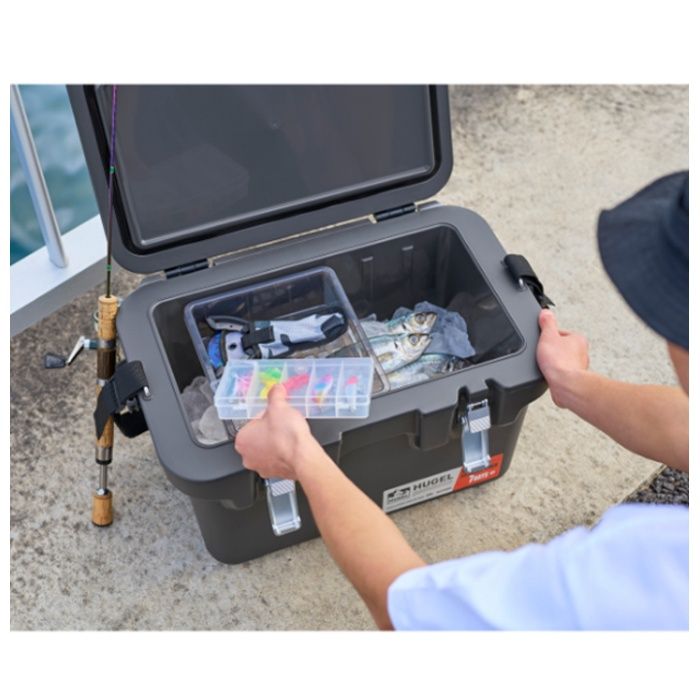 アイリスオーヤマ HUGEL真空断熱クーラーボックス20L VITC-20Rの説明画像3