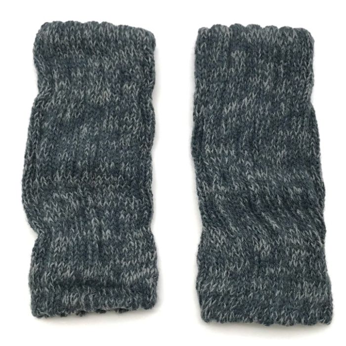 ホカロン発熱ロゴアームウォーマー グレー IC6558GYの説明画像2